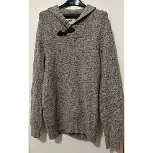 Joseph Abbound Wool Blend Sweater With Elbow Pads XL